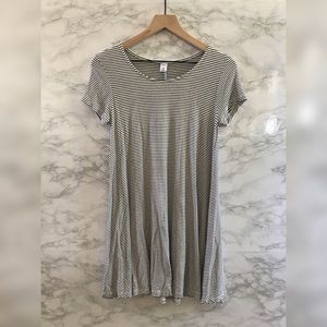 Old Navy Petite Striped Swing Dress